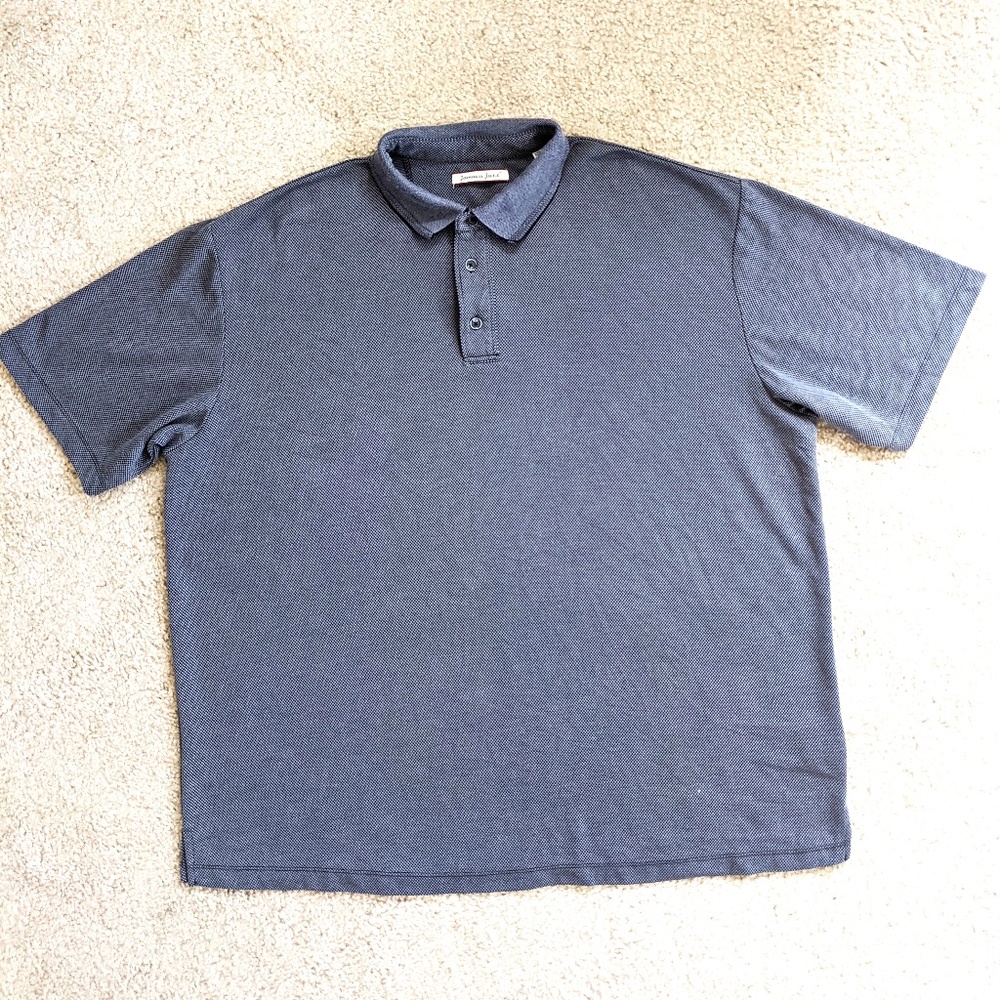 Jamaica Jaxx Polo Golf Shirt Men's XXL Gray